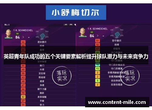 英超青年队成功的五个关键要素解析提升球队潜力与未来竞争力 英超青年队成功的五个关键要素解析提升球队潜力与未来竞争力