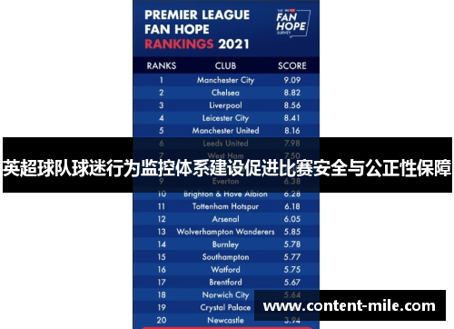 英超球队球迷行为监控体系建设促进比赛安全与公正性保障 英超球队球迷行为监控体系建设促进比赛安全与公正性保障